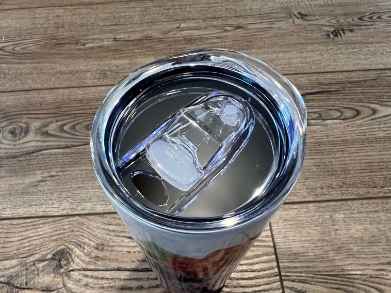 Stainless Steel Tumbler - Purple Dahlia Mix